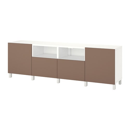 IKEA BESTÅ TV bench with doors and drawers Model Image