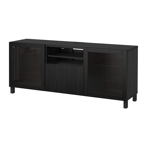 IKEA BESTÅ TV bench with doors and drawers Model Image