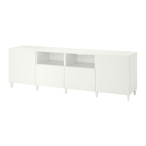 IKEA BESTÅ TV bench with doors and drawers Model Image