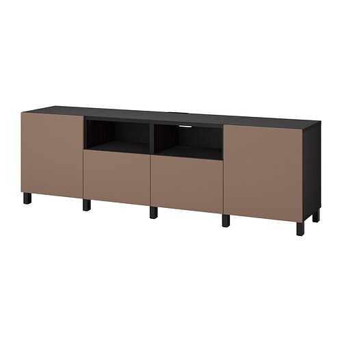 IKEA BESTÅ TV bench with doors and drawers Model Image