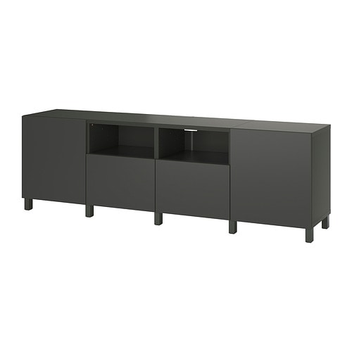 IKEA BESTÅ TV bench with doors and drawers Model Image