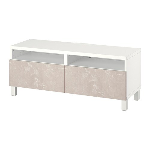 IKEA BESTÅ TV bench with drawers Model Image