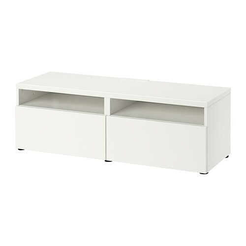 IKEA BESTÅ TV bench with drawers Model Image