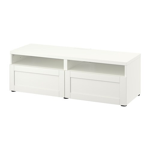 IKEA BESTÅ TV bench with drawers Model Image