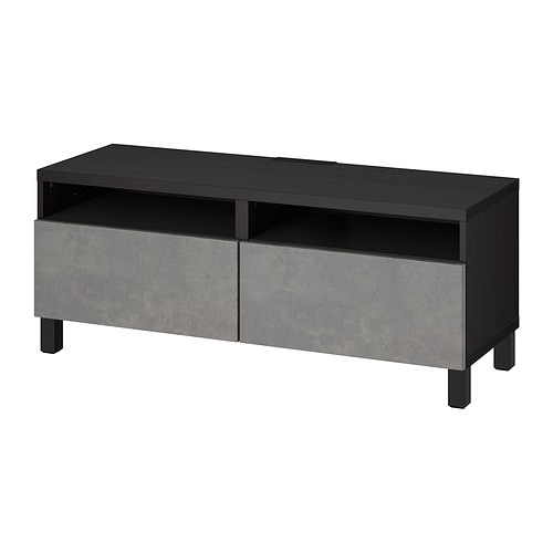 IKEA BESTÅ TV bench with drawers Model Image