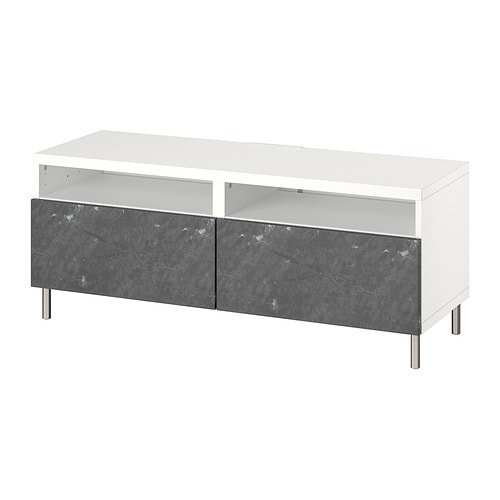 IKEA BESTÅ TV bench with drawers Model Image