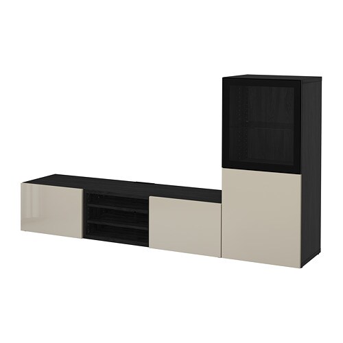 IKEA BESTÅ TV storage combination/glass doors Model Image