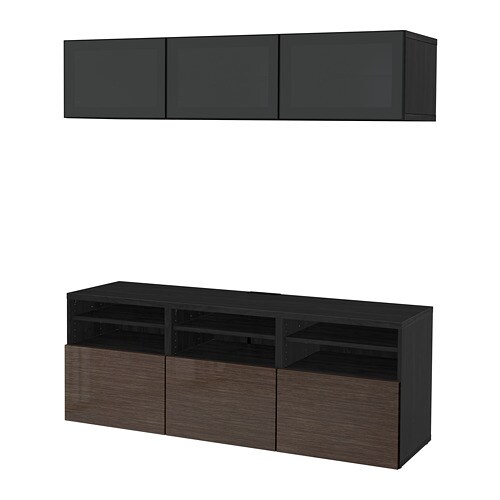 IKEA BESTÅ TV storage combination/glass doors Model Image