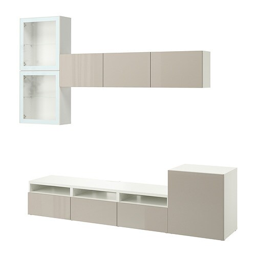 IKEA BESTÅ TV storage combination/glass doors Model Image