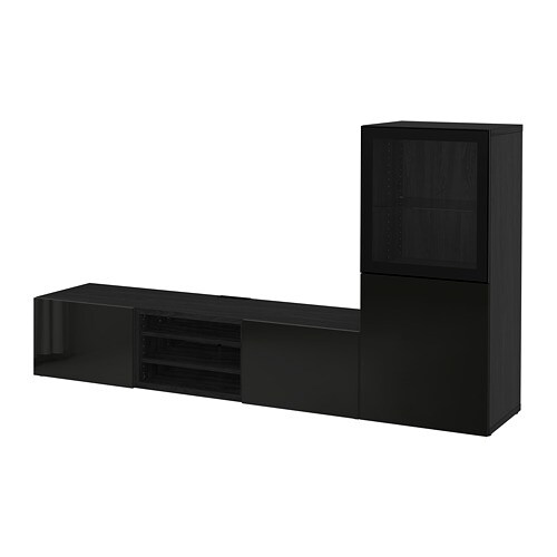 IKEA BESTÅ TV storage combination/glass doors Model Image