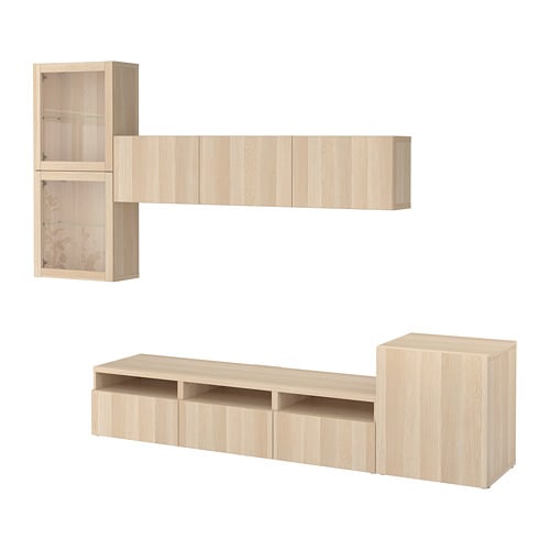 IKEA BESTÅ TV storage combination/glass doors Model Image