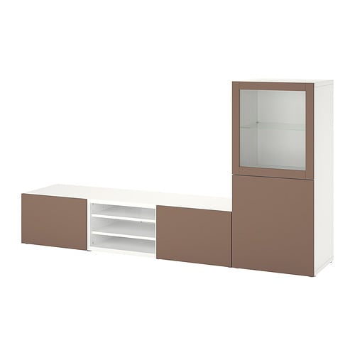 IKEA BESTÅ TV storage combination/glass doors Model Image