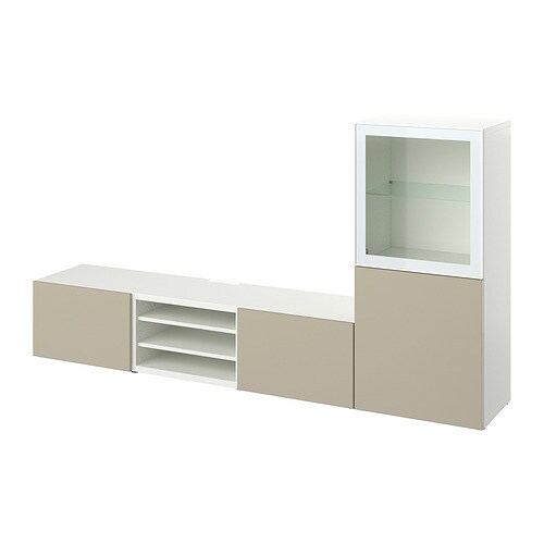 IKEA BESTÅ TV storage combination/glass doors Model Image