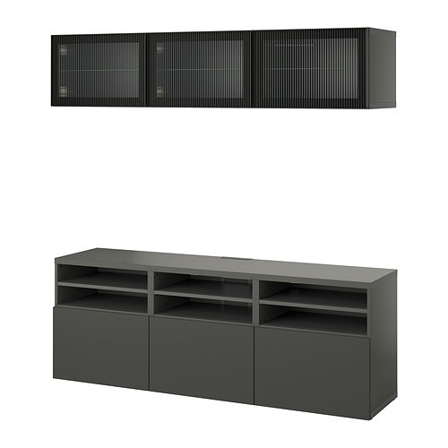 IKEA BESTÅ TV storage combination/glass doors Model Image