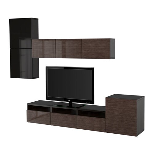 IKEA BESTÅ TV storage combination/glass doors Model Image