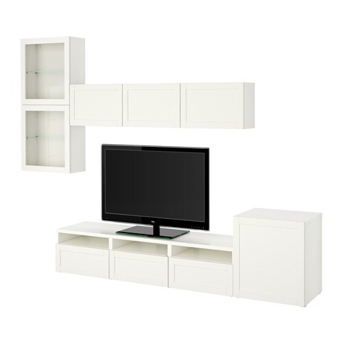 IKEA BESTÅ TV storage combination/glass doors Model Image