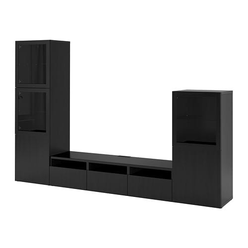 IKEA BESTÅ TV storage combination/glass doors Model Image