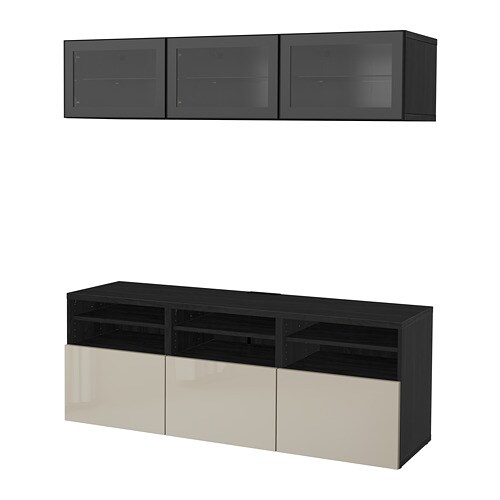 IKEA BESTÅ TV storage combination/glass doors Model Image