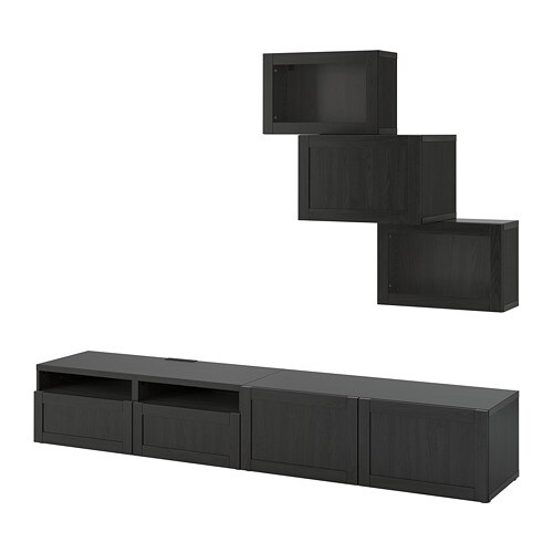 IKEA BESTÅ TV storage combination/glass doors Model Image