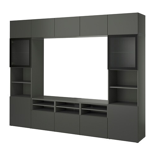 IKEA BESTÅ TV storage combination/glass doors Model Image