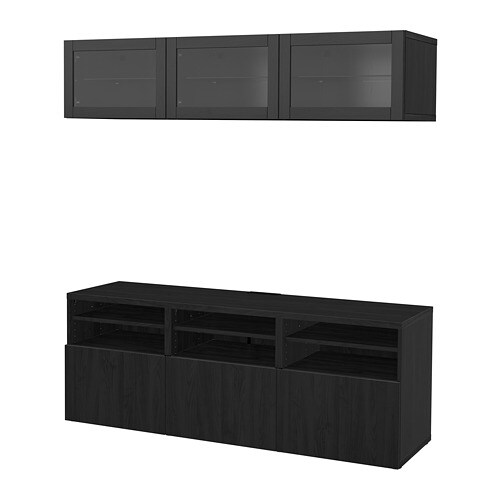 IKEA BESTÅ TV storage combination/glass doors Model Image