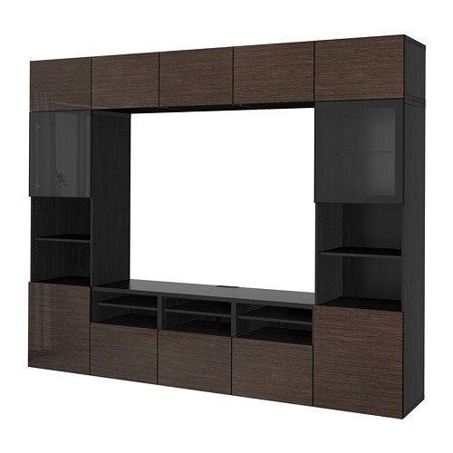 IKEA BESTÅ TV storage combination/glass doors Model Image