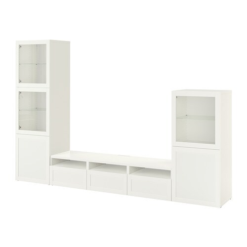 IKEA BESTÅ TV storage combination/glass doors Model Image