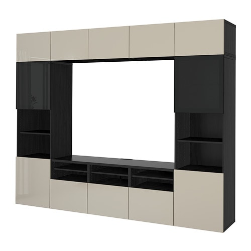 IKEA BESTÅ TV storage combination/glass doors Model Image