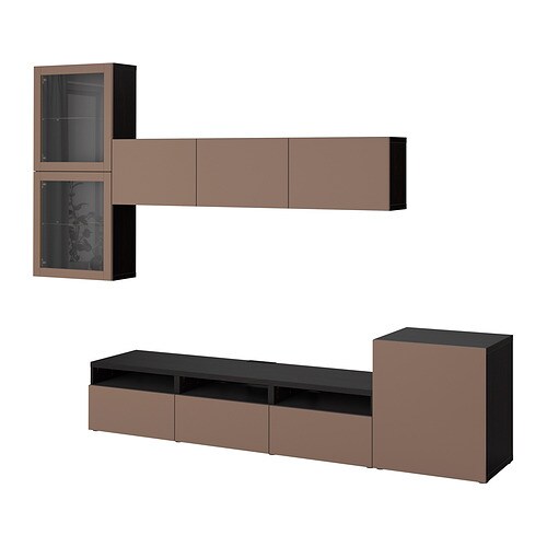 IKEA BESTÅ TV storage combination/glass doors Model Image