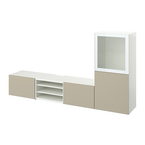 IKEA BESTÅ TV storage combination/glass doors Model Image