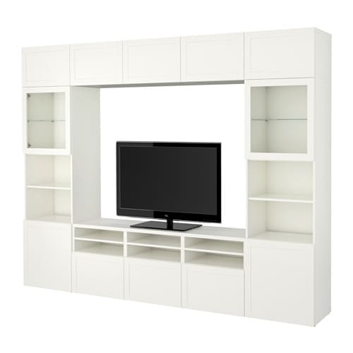 IKEA BESTÅ TV storage combination/glass doors Model Image