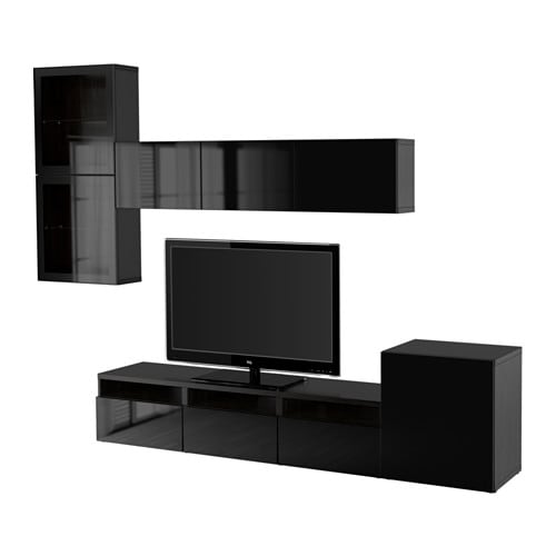 IKEA BESTÅ TV storage combination/glass doors Model Image