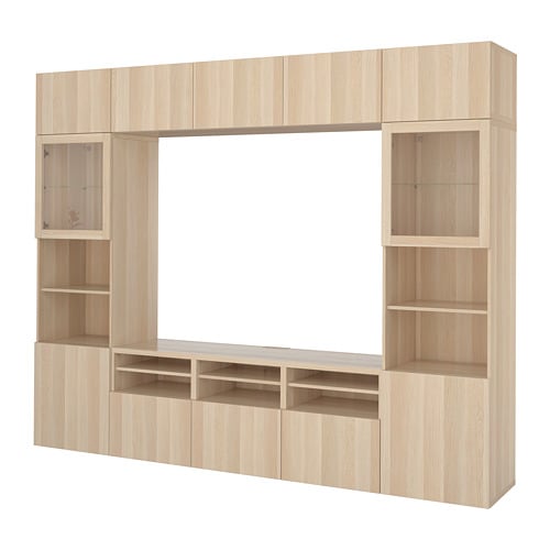 IKEA BESTÅ TV storage combination/glass doors Model Image