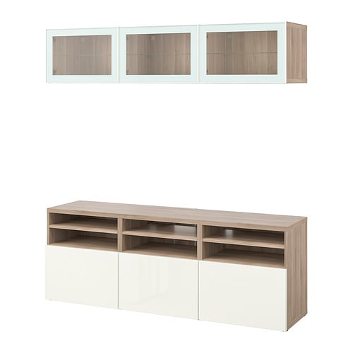 IKEA BESTÅ TV storage combination/glass doors Model Image