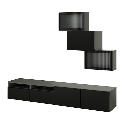 IKEA BESTÅ TV storage combination/glass doors Model Image