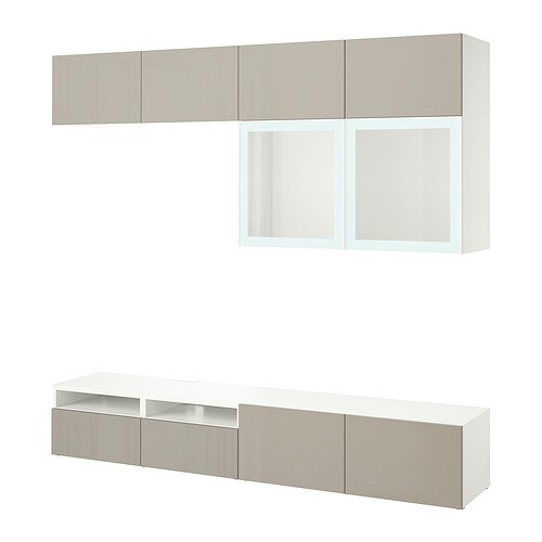 IKEA BESTÅ TV storage combination/glass doors Model Image