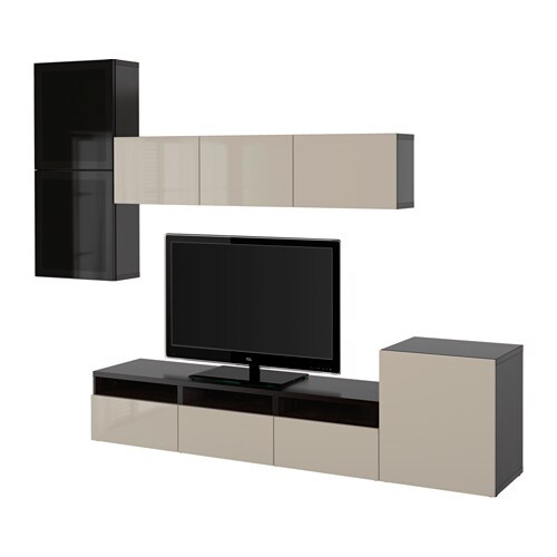 IKEA BESTÅ TV storage combination/glass doors Model Image