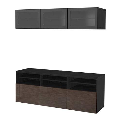 IKEA BESTÅ TV storage combination/glass doors Model Image