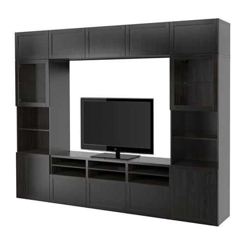 IKEA BESTÅ TV storage combination/glass doors Model Image