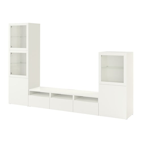 IKEA BESTÅ TV storage combination/glass doors Model Image