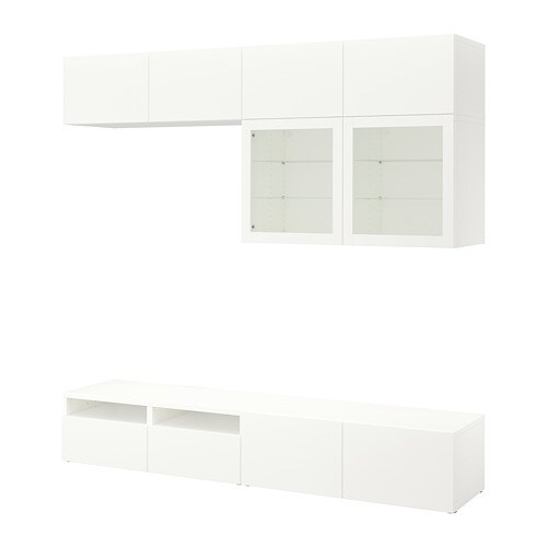 IKEA BESTÅ TV storage combination/glass doors Model Image