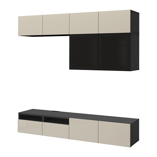 IKEA BESTÅ TV storage combination/glass doors Model Image