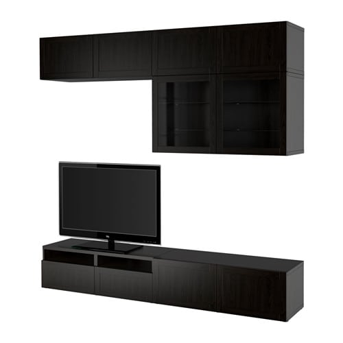 IKEA BESTÅ TV storage combination/glass doors Model Image