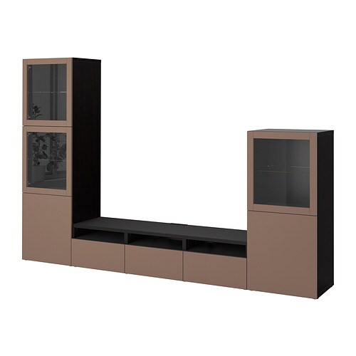 IKEA BESTÅ TV storage combination/glass doors Model Image