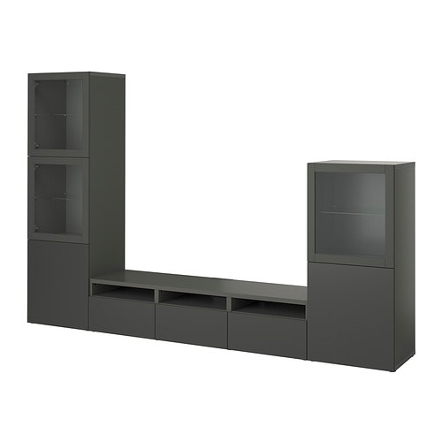 IKEA BESTÅ TV storage combination/glass doors Model Image