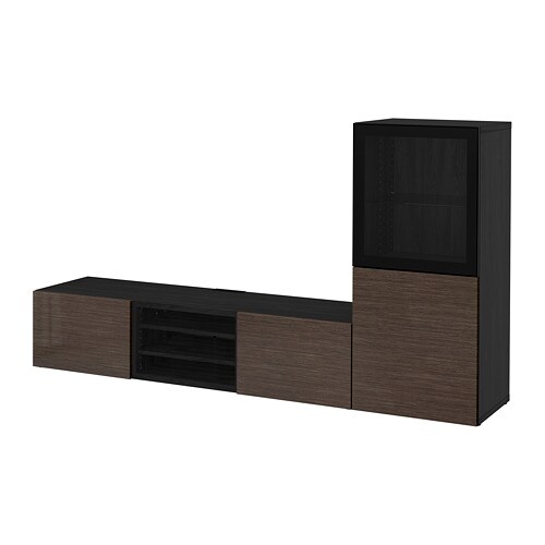 IKEA BESTÅ TV storage combination/glass doors Model Image