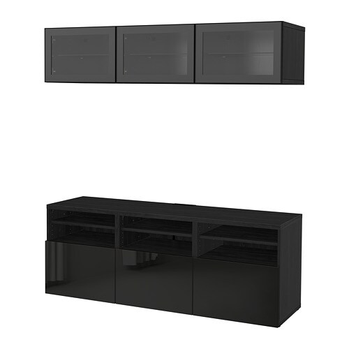 IKEA BESTÅ TV storage combination/glass doors Model Image