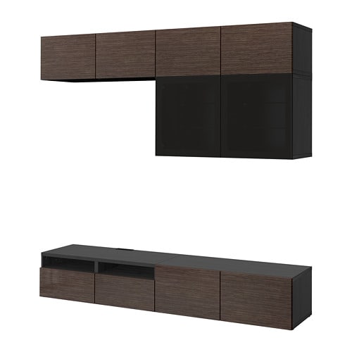 IKEA BESTÅ TV storage combination/glass doors Model Image