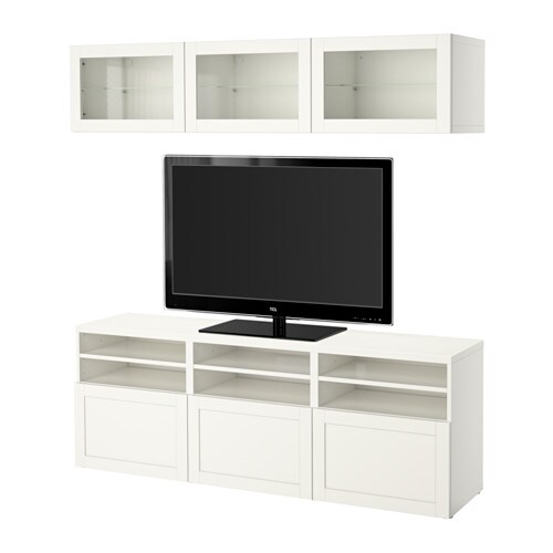 IKEA BESTÅ TV storage combination/glass doors Model Image