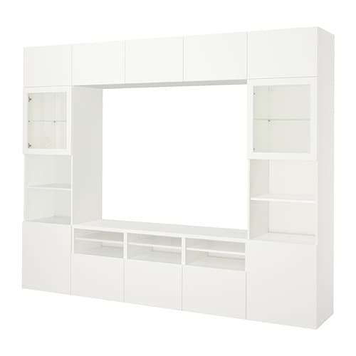 IKEA BESTÅ TV storage combination/glass doors Model Image